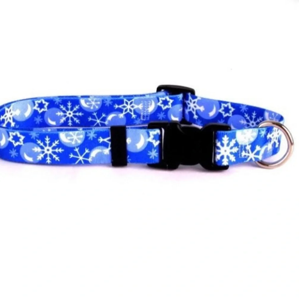 Yellow Dog Design Winter Wonder Collar-Small